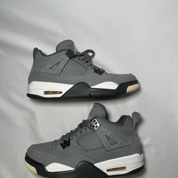 Size 7 - Nike Air Jordan 4 Retro GS Cool Grey 2019 Men's Shoes - Picture 2 of 9